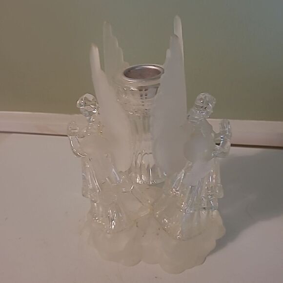 Set of Two Acrylic Candleholders - Picture 6 of 9